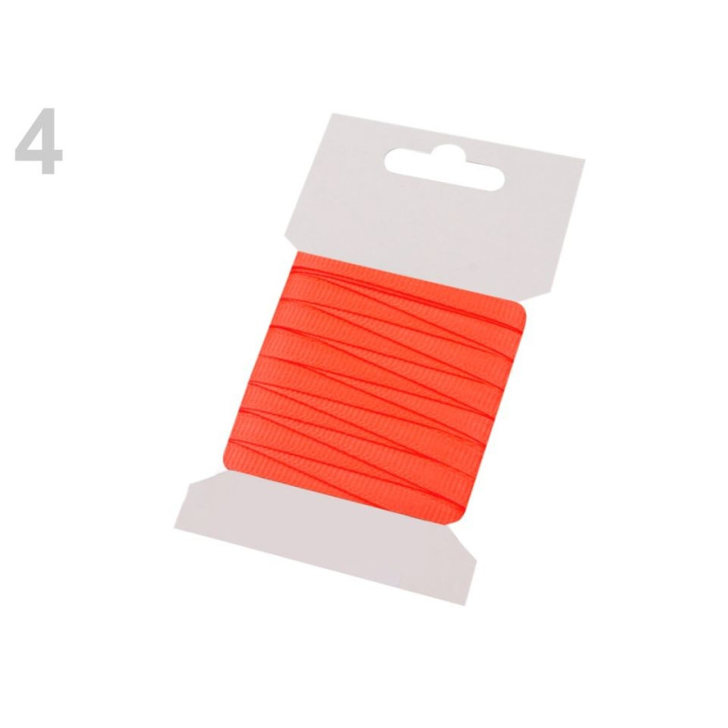 Panglica rips Barbara - 19mm -  Vibrant Orange neon - 5m | Panglici | Kreativshop.ro