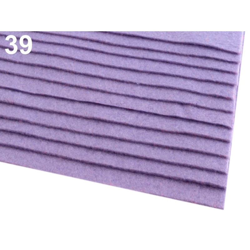 Coala fetru poliester 20x30cm - 0.9mm, 090574 - violet deschis | Fetru | Kreativshop.ro