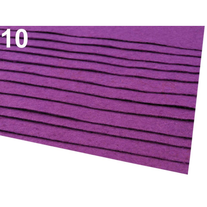 Fetru | Coala fetru poliester 20x30cm - 0.9mm, 090574 - violet | Kreativshop.ro