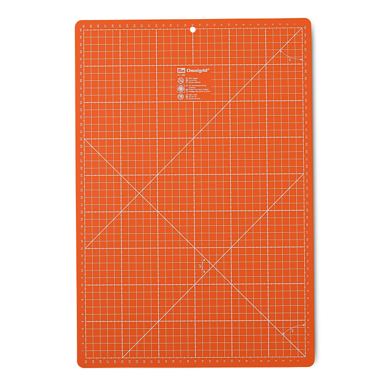 Plansete si seturi pt patchwork | Planseta patchwork PRYM-Omnigrid - orange - 30*45 cm | Kreativshop.ro