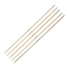 Andrele drepte din bambus, PRYM, 2mm/15cm, 5 buc/set