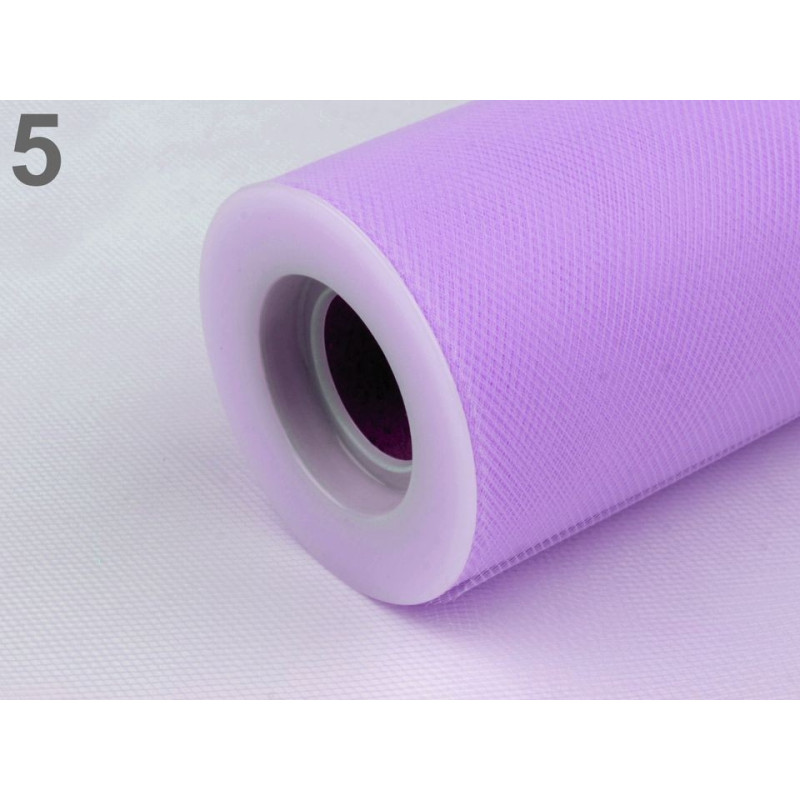 Rola tull decor 15cm x 23m - violet | Decor | Kreativshop.ro