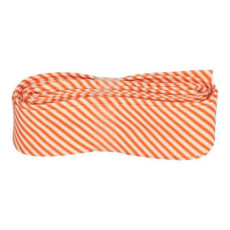 Banda bias 20mm lat, stripes - 005 orange - 3m
