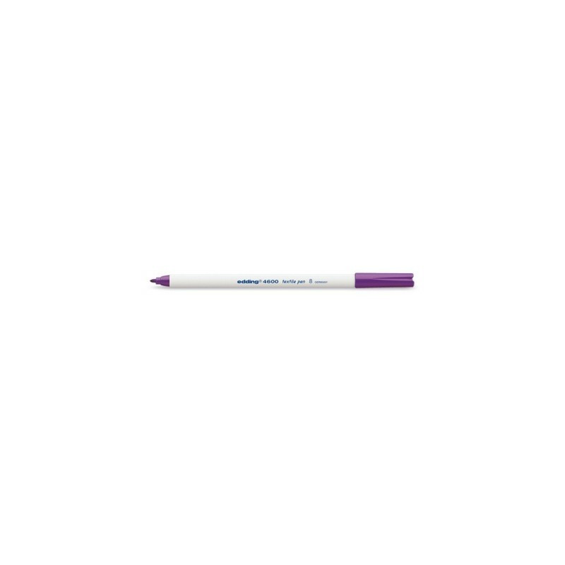 Marker permanet pt textile - Edding 4600 T-shirt pen - purple