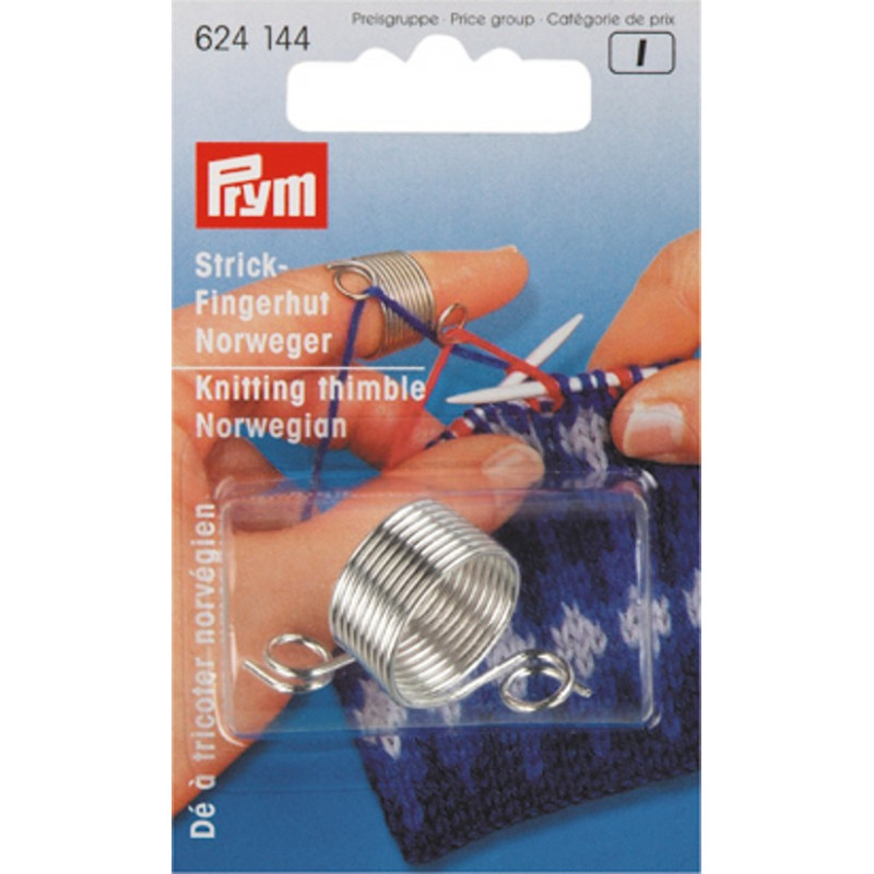 Degetar metalic pentru tricotaje, PRYM, 16mm