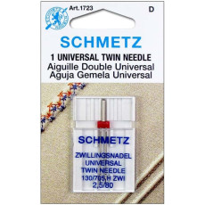 Schmetz ac dublu universal, 2.5mm/80, 130/705H ZWI