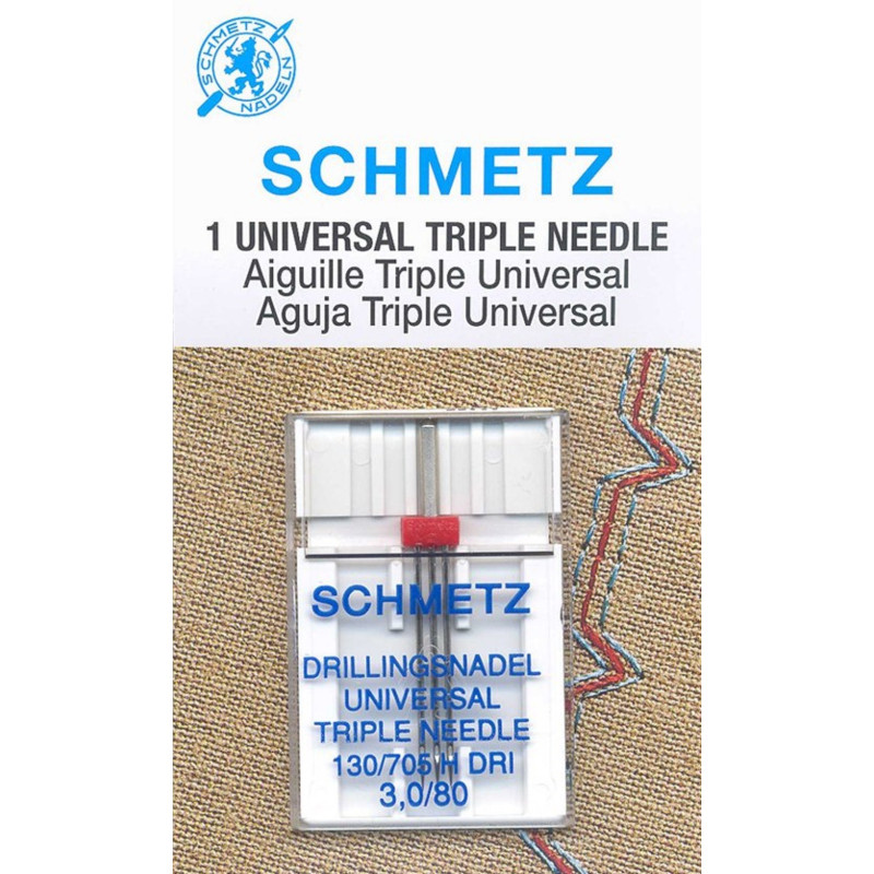 Schmetz ac triplu universal, 3mm/80, 130/705H DRI
