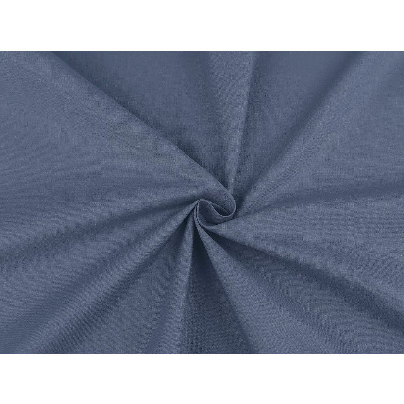 Materiale textile uni | Material bumbac, pret/0.5m, 160cm lat, patchwork - uni, denim, 15 | Kreativshop.ro