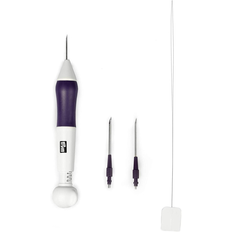 Punching needle, Prym, set cu 2 dispozitive de înfirat și 3 ace | Punching needle și ace rezervă | Kreativshop.ro