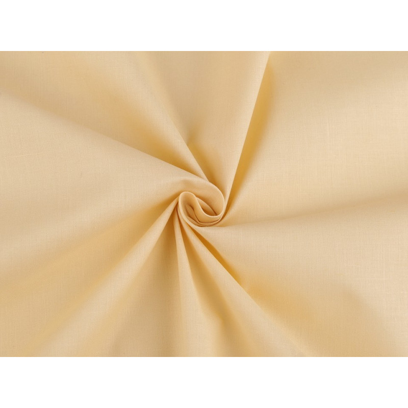 Material bumbac, pret/0.5m, 160cm lat, patchwork - uni, light beige, 21(23) | Materiale uni | Kreativshop.ro