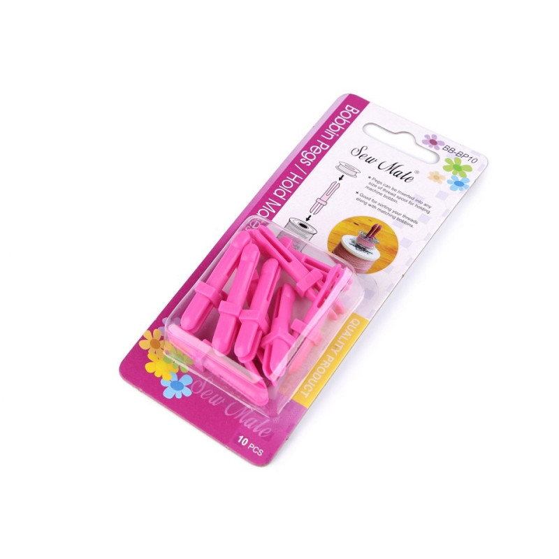 Suport pt bobine/mosorele - pink - SewMate