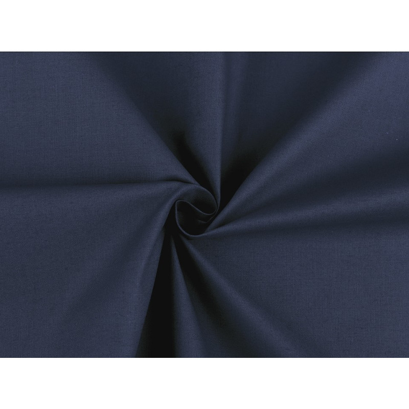 Materiale textile uni | Material bumbac, pret/0.5m, 160cm lat, patchwork - uni,  ultramarin 35(32d) | Kreativshop.ro