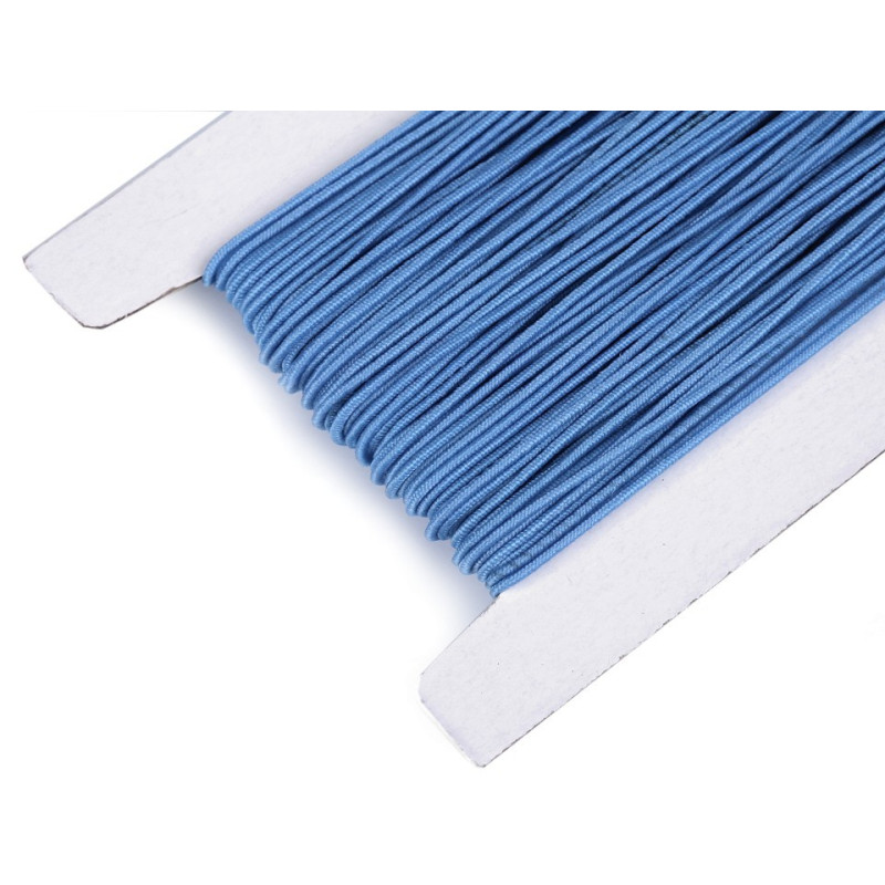 Elastice | Snur elastic, 1mm, 5m lungime, 440543, albastru | Kreativshop.ro