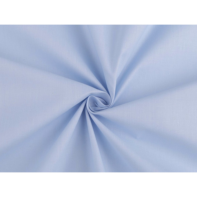 Materiale textile uni | Material bumbac uni, pret/0.5m, 160cm lat, patchwork, bleu palid, 44 | Kreativshop.ro