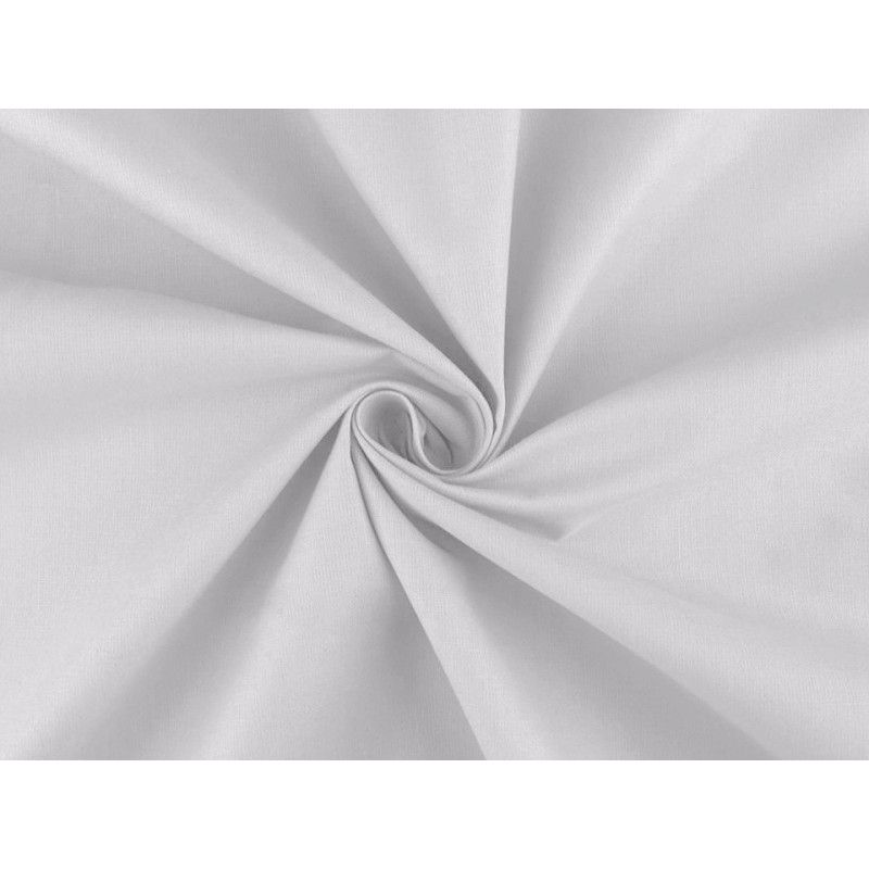 Materiale textile uni | Material bumbac uni, pret/0.5m, 160cm lat, patchwork, gri deschis, 46 | Kreativshop.ro