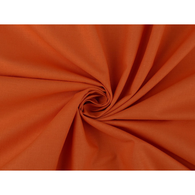 Materiale textile uni | Material bumbac uni, pret/0.5m, 160cm lat, patchwork, teracota, 47 | Kreativshop.ro