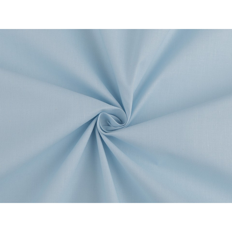 Material bumbac uni, pret/0.5m, 160cm lat, patchwork, bleu, 53 | Materiale uni | Kreativshop.ro