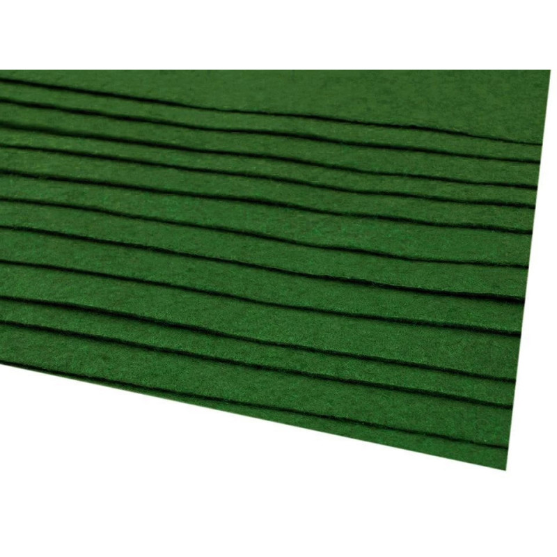 Coala fetru poliester 20x30cm - 0.9mm, 090574 - verde brad | Fetru | Kreativshop.ro