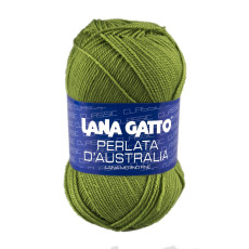 Fir de tricotat Lana Gatto, Perlata dAustralia, lână pură