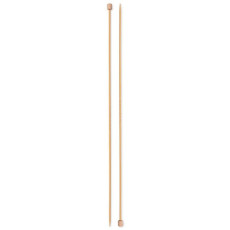 Andrele drepte din bambus, PRYM1530, 2,5mm/33cm, 2buc/set, cutie