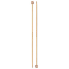 Andrele drepte din bambus, PRYM1530, 5,5mm/33cm, 2buc/set, cutie