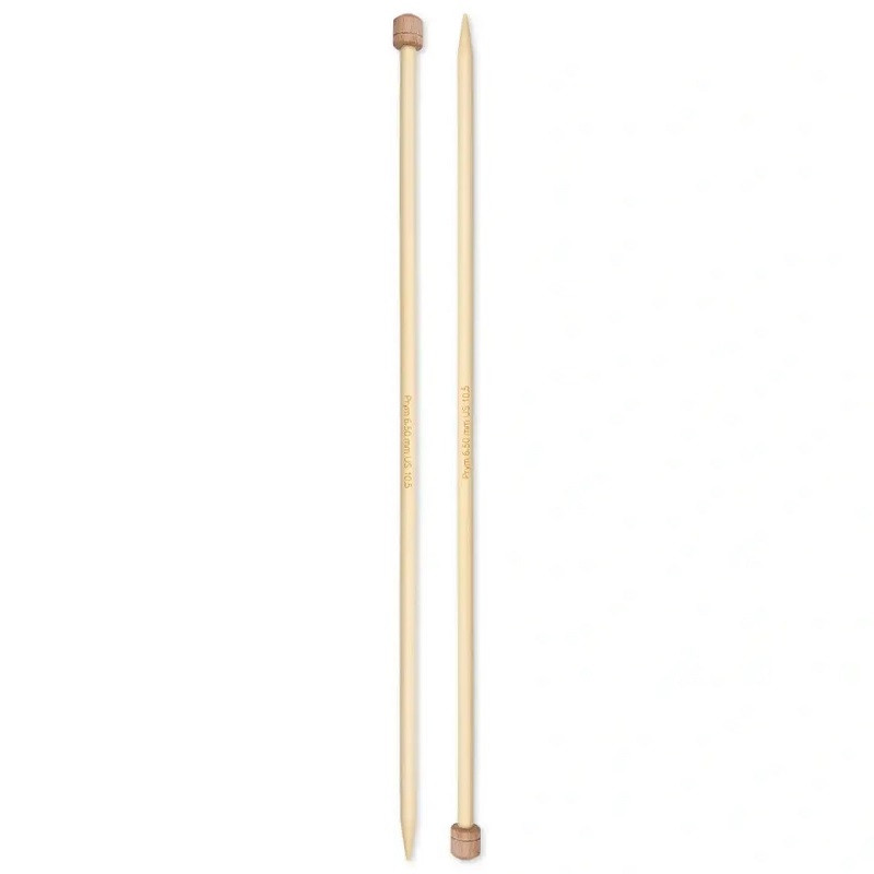 Andrele drepte din bambus, PRYM1530, 6,5mm/33cm, 2buc/set, cutie | Andrele și accesorii | Kreativshop.ro