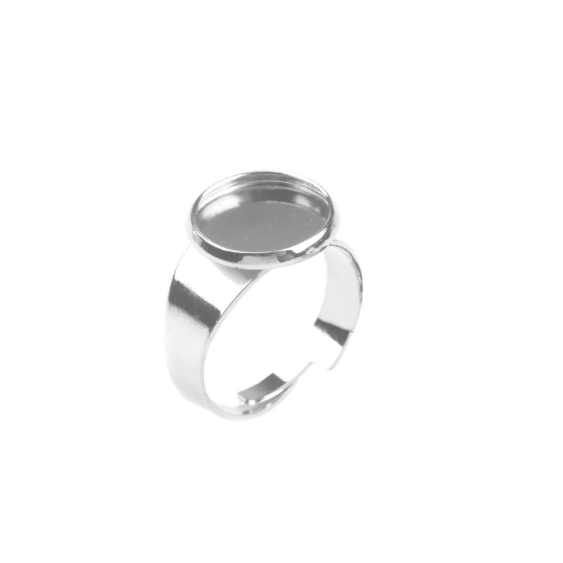 Baza inel - platou Ø12 mm - 1buc | Accesorii bijuterii | Kreativshop.ro