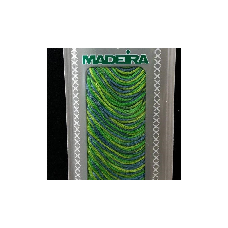 Aţă Mouline Madeira | Aţa de brodat bumbac Mouline Madeira - 2409 - Green Moss | Kreativshop.ro